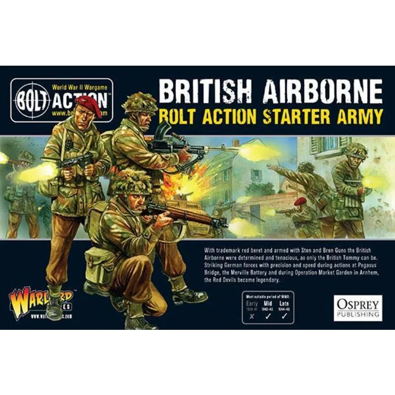British Airborne Starter Army - Bolt action