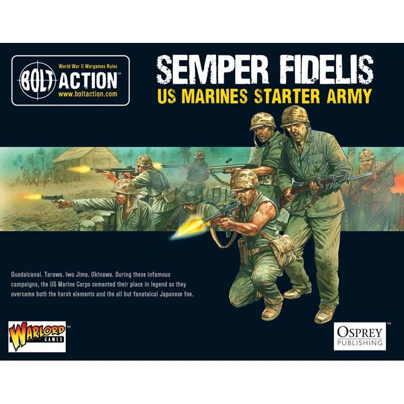 US Marine Corps Starter Army - Bolt action