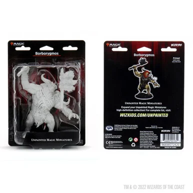 Wizkids 90185 Magic the Gathering Unpainted Miniatures: Borborygmos (Cyclops)
