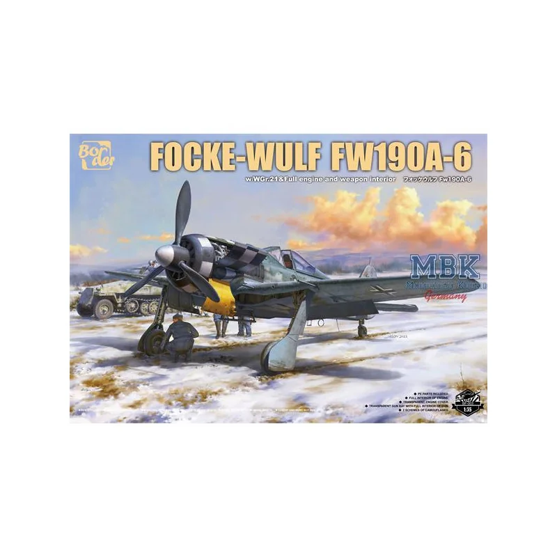 Focke-Wulf Fw 190A-6 Model kit