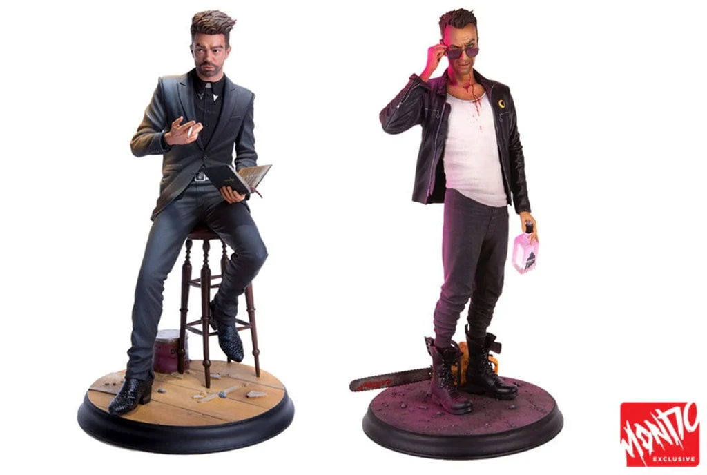 PREACHER: Jesse Custer & Cassidy Statue Set Exclusive - Mondo