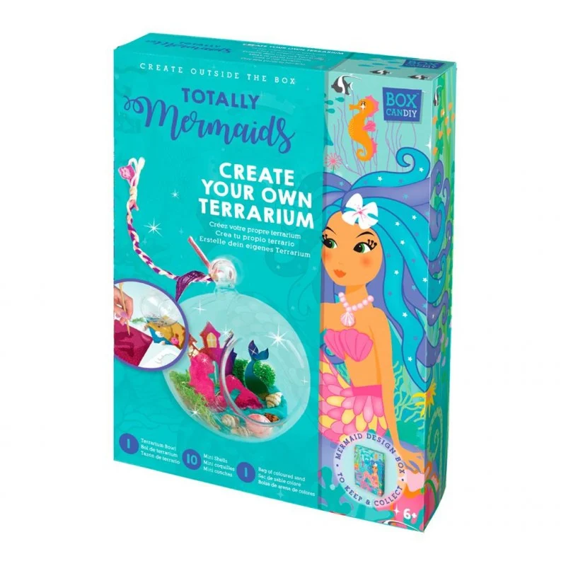 Box Candiy: Totally Mermaids - CREATE YOUR OWN TERRARIUM