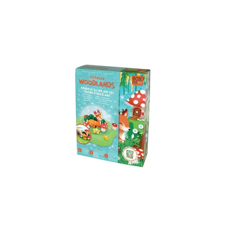 Box Candiy: Totally Woodlands - SPARKLING GLOBE, gift boxed, 6+