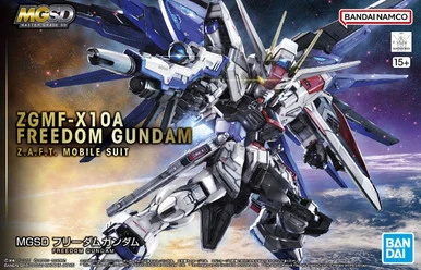 Bandai 5064257 ZGMF-X10A Freedom Gundam Z.A.F.T. Mobile Suit MGSD Scale Model Kit