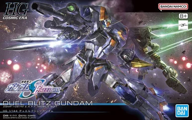 Bandai 5066700 #252 Duel Blitz Gundam ZGMF-1027M Z.A.F.T. Mobile Suit HG 1/144 Scale Model Kit
