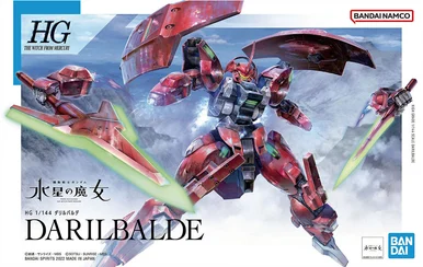 Bandai 5063355 #08 Darilbalde HG 1/144 Scale Model Kit