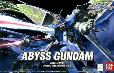 Bandai 5066144 #26 Abyss Gundam ZGMF-X31S HG 1/144 Scale Model Kit