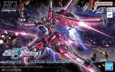 Bandai 5066692 #251 Infinite Justice Gundam Type II ZGMF-X191M2 Cosmic Era Gundam Seed HG 1/144 Scale Model Kit