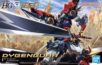 Bandai 5065434 Dygenguar Super Robot Wars OG HG 1/144 Scale Model Kit