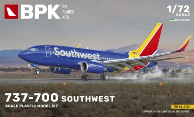 1/72 737-700 Southwest Airlines - BPK72029