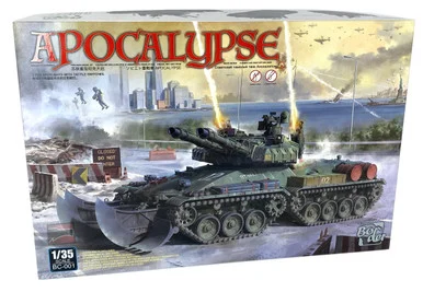 1/35 Border Model Apocalypse Tank from Red Alert Game Plastic Model Kit