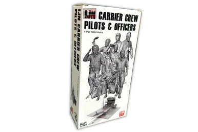 1/35 Border Models Akagi Bridge Figure Set (8 Resin Figures)