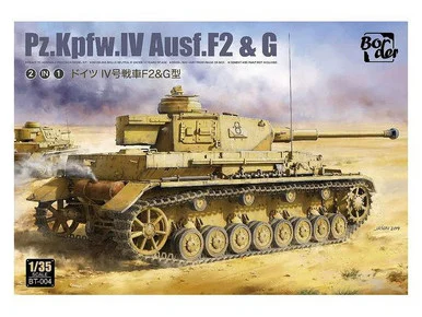 1/35 Border Model Scale Pz.Kpfw. IV Ausf. F2 & G