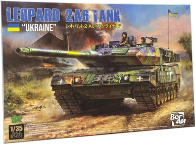 1/35 Border Model Leopard 2A6 Tank Ukraine