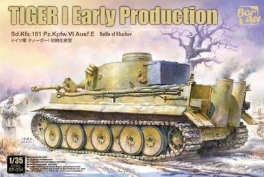 1/35 Border Model Tiger I Sd.Kfz.181 Pz.Kpfw.VI Ausf. E EARLY Plastic Model Kit