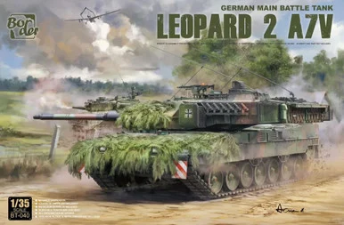 1/35 Border Model Leopard 2 A7V Plastic Model Kit