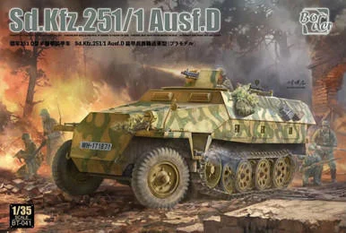 1/35 Border Model Sd.Kfz.251/1 Halftrack Ausf.D Plastic Model Kit