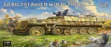 1/35 Border Model Sd.Kfz.251 Ausf.D with R35 Turret Plastic Model Kit