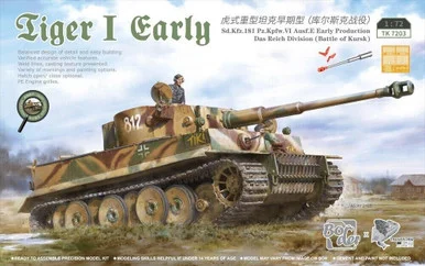 1/72 Border Model Tiger I Early Battle of Kursk Plastic Model Kit
