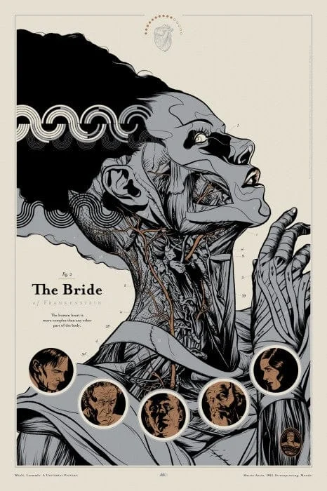 Bride of Frankenstein Variant - Martin Ansin