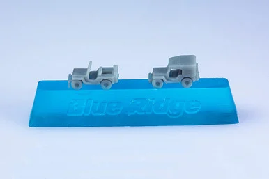 1/700 Blue Ridge Models USN Jeep Willys (x12)- 3D Printed