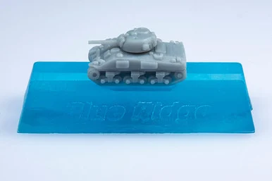 1/700 Blue Ridge Models USN Sherman Tanks (x12) - 3D Printed