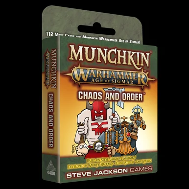 Munchkin Warhammer AoS: Chaos and Order - Steve Jackson Games - SJG