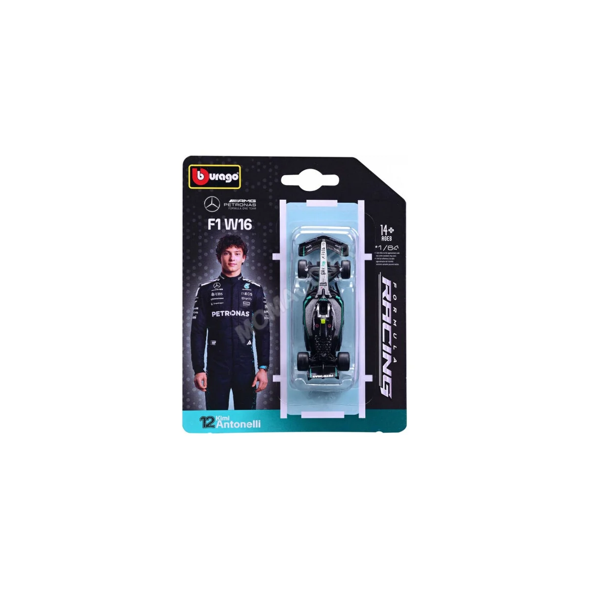 Mercedes gp f1 w16 team amg petronas motorsport 12 kimi antonelli 2025 (blister) Die cast - Burago