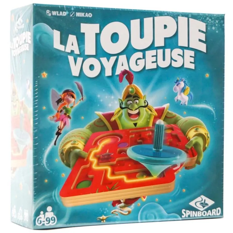 Spinboard – La toupie voyageuse - Buzzy Games