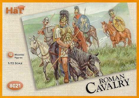 Roman Cavalry 1/72 Scale Plastic Model Figures - HaT Industries