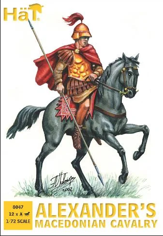 Alexander’s Macedonian Cavalry 1/72 Scale Model Plastic Figures - HaT Industries