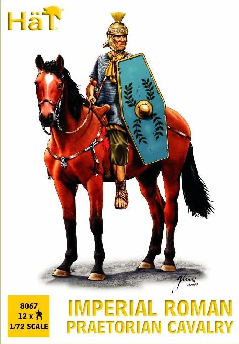 Imperial Roman Praetorian Cavalry 1/72 Scale Model Plastic Figures - HaT Industries