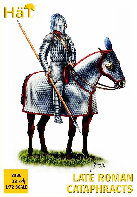 Late Roman Cataphracts 1/72 Scale Model Plastic Figures - HaT Industries