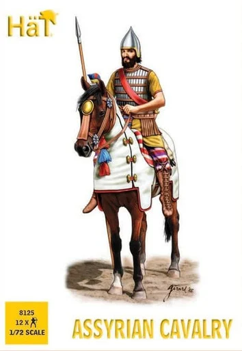 HaT Industrie 8125 Assyrian Cavalry 1/72 Scale Model Kit - Hat Industries