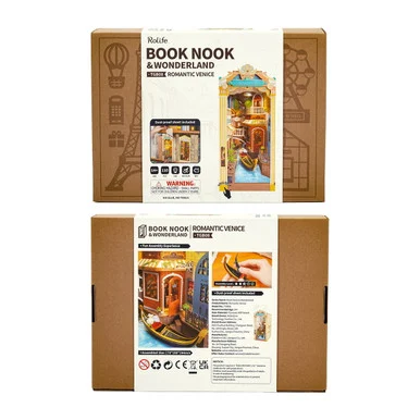 Robotime TGB08 Rolife Book Nook: Romantic Venice