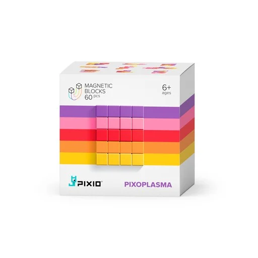 Abstract Pixoplasma 60 Magnetic Block Set - Pixio