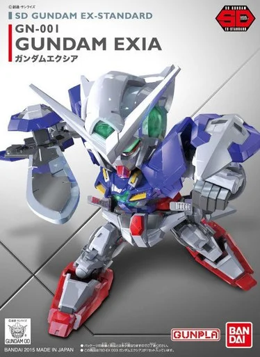 Bandai 5065617 #03 SDEX GN-001 Gundam Exia Model Kit