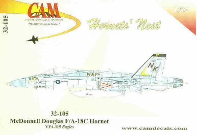CAM32105 1:32 CAM Decals F/A-18C F-18C Hornet VFA-115 Eagles #32105