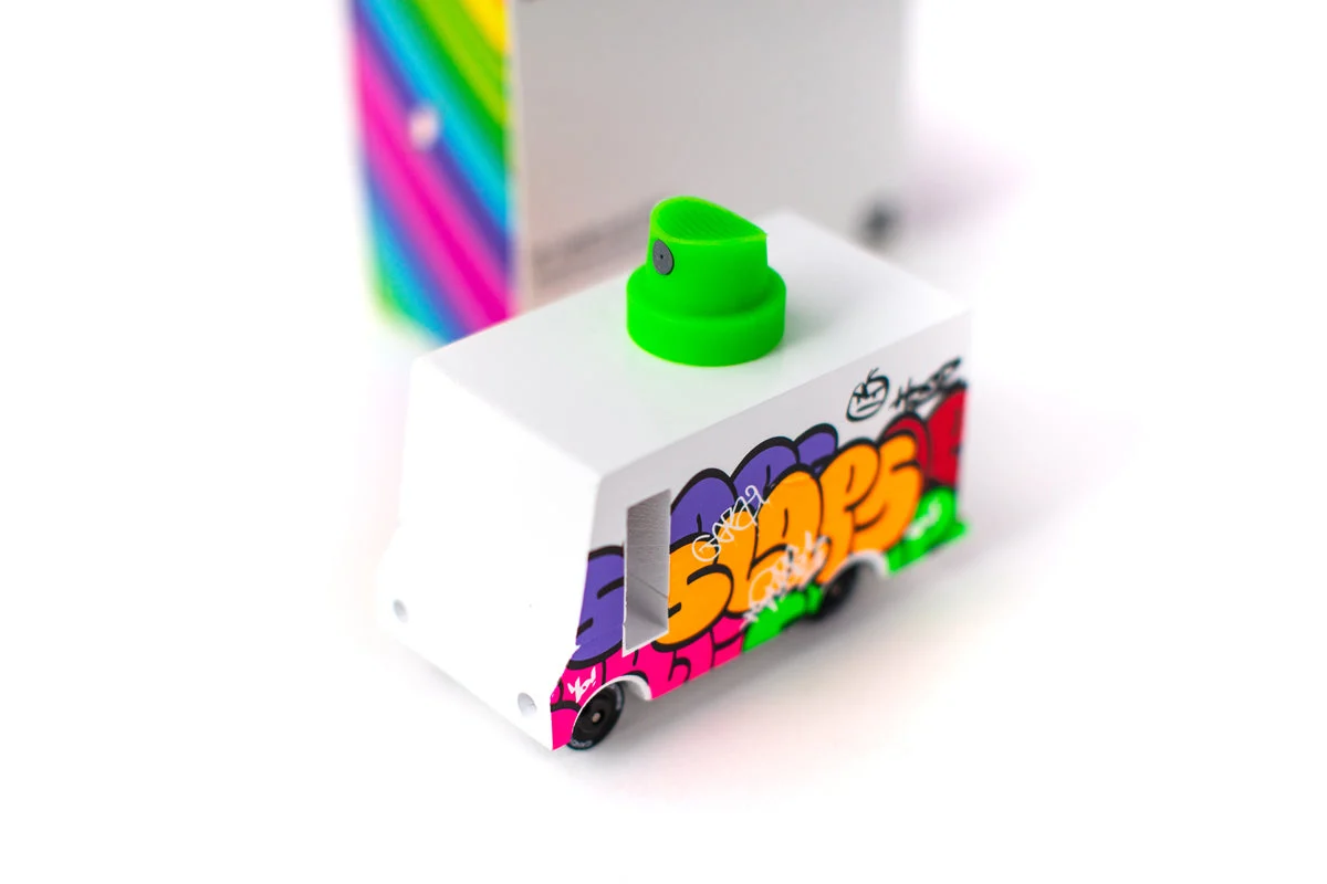 Candylab Toys Graffiti Van Wooden Vehicle