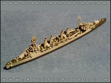 1/700 Corsair Armada USS Detroit CL-8 Omaha class light cruiser 1945