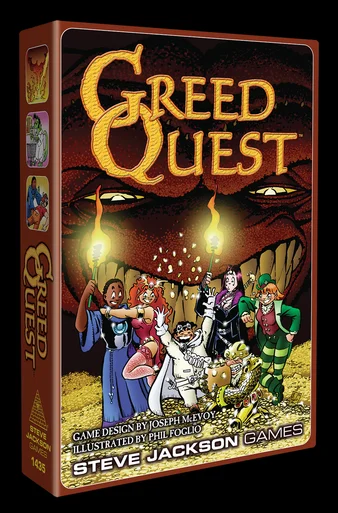 GreedQuest - Steve Jackson Games - SJG
