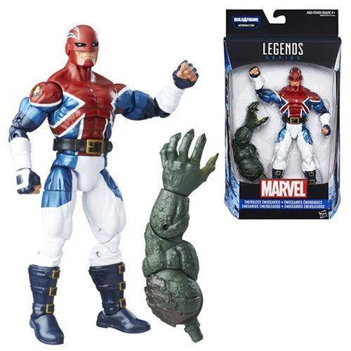 Captain America Civil War Marvel Legends Captain Britain Action Figure - Hasbro