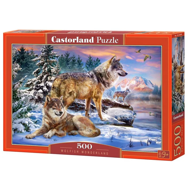 Wolfish Wonderland, Puzzle 500 pieces - Castorland