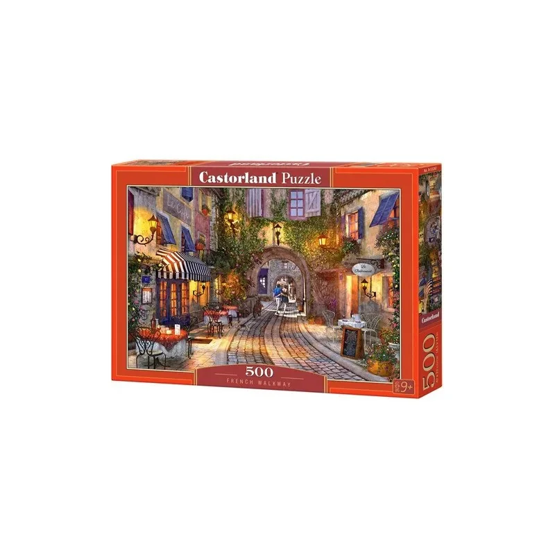 French Walkway, Puzzle 500 Teile - Castorland