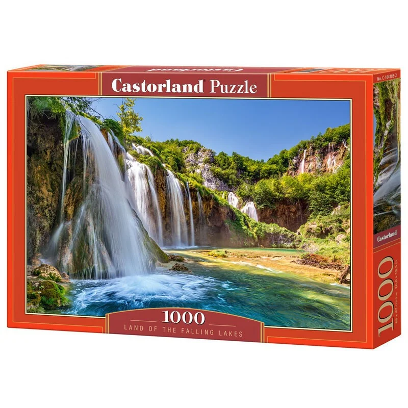 Land of the Falling Lakes,Puzzle 1000 Te - Castorland