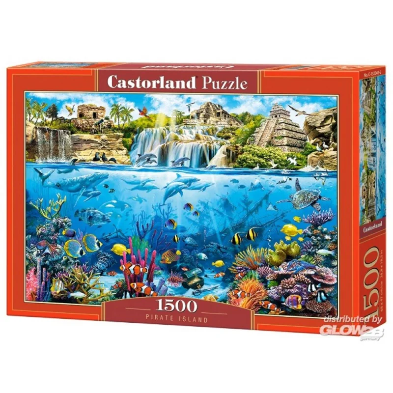 Pirate Island Puzzle 1500 Piece - Castorland