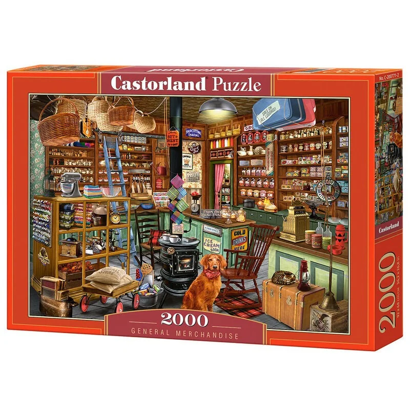General Merchandise, Puzzle 2000 Teile - Castorland