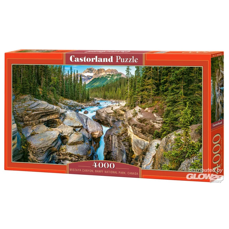 Mistaya Canyon, Banff National Park, Canada 4000 Piece Puzzle - Castorland