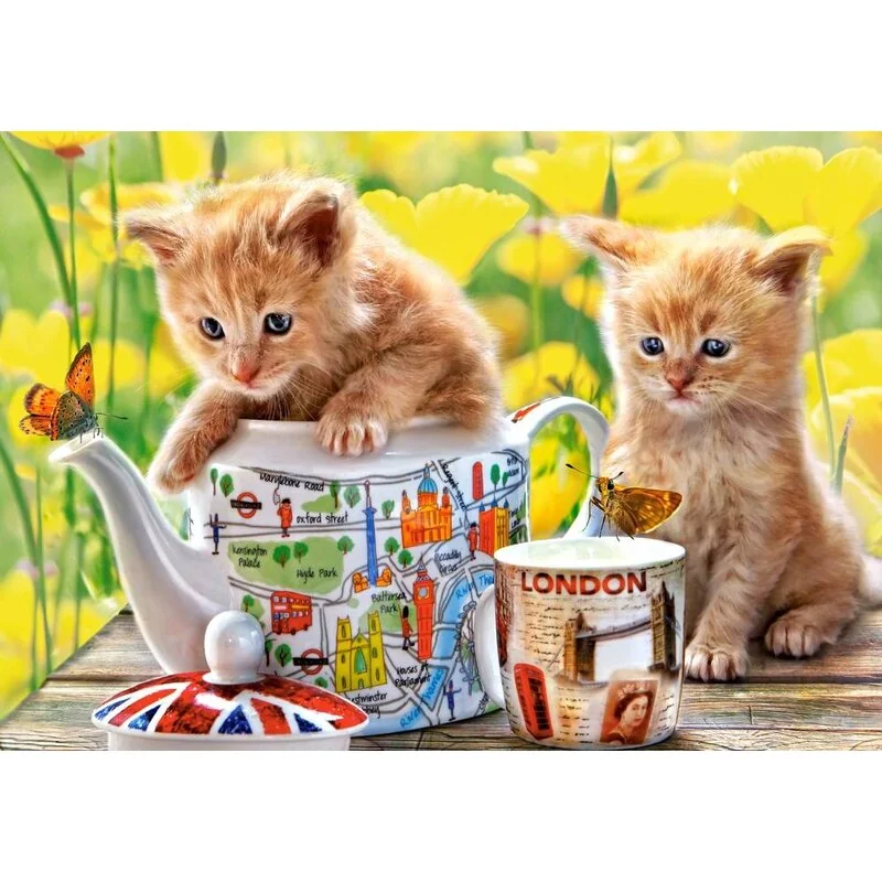 Tea Time, Puzzle 500 pieces - Castorland