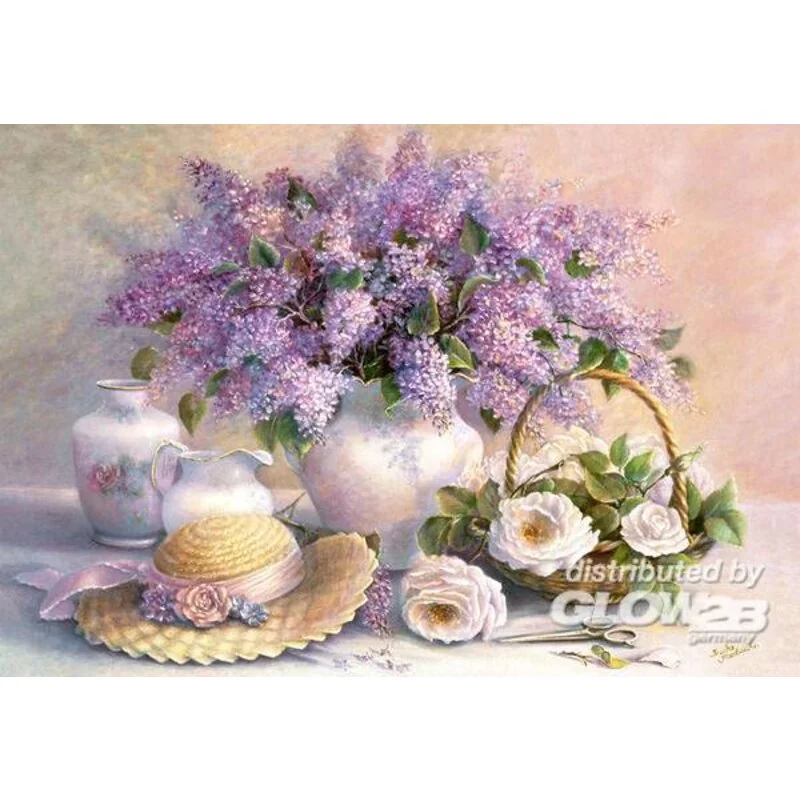 Flower Day, Trisha Hardwick, Puzzle 1000 T - Castorland